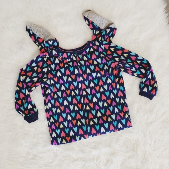 Carter's Other - Zip up, pj's, navy, hearts